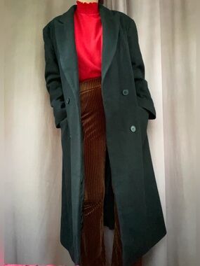 ASOS Design Black Trench Coat, US 6